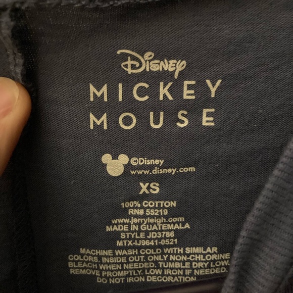 Disney Mickey Mouse Blue Night Gown, New With Tags. - Picture 3 of 3